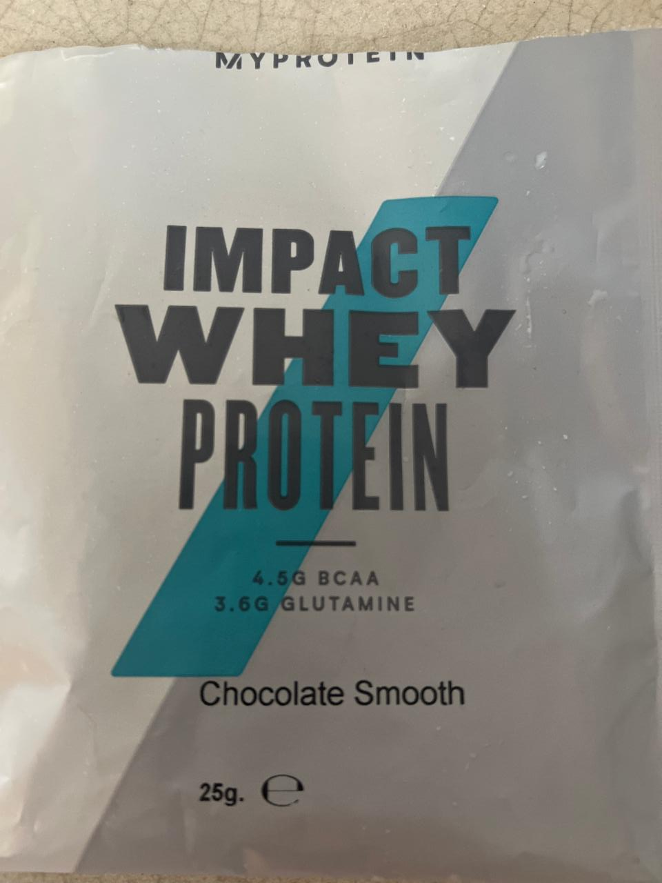 Фото - Протеїн Impact Whey Protein Шоколадний смузі Myprotein