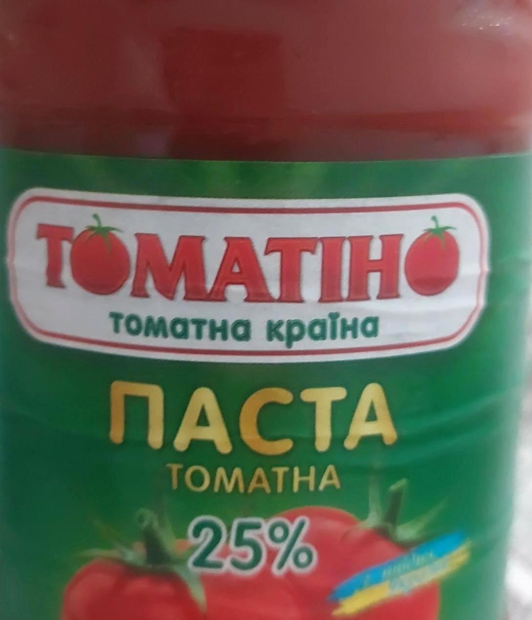 Фото - Паста томатна 25% Томатіно