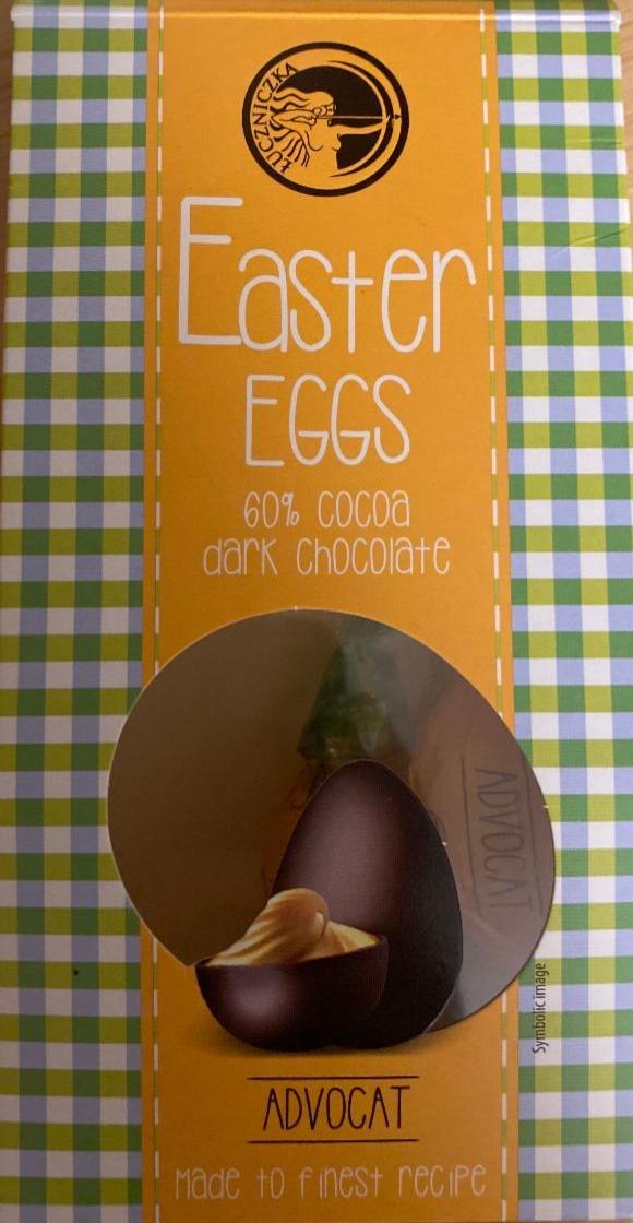 Фото - Easter eggs 60% cocoa dark chocolate ŁUCZNICZKA