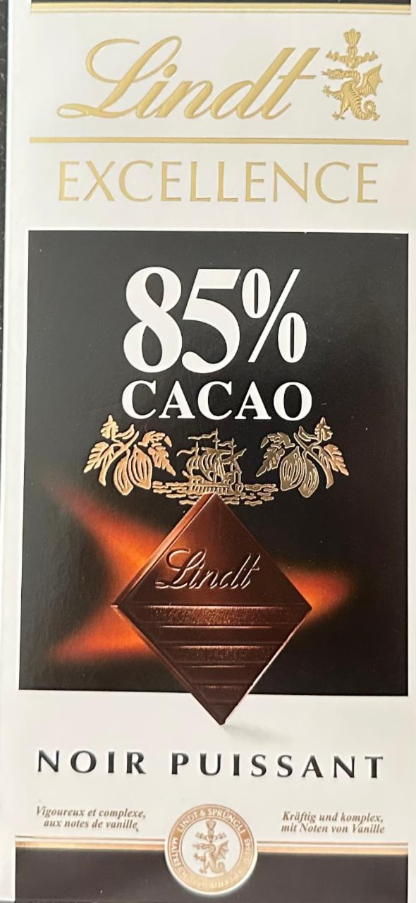 Фото - Шоколад чорний Excellence 85% Lindt