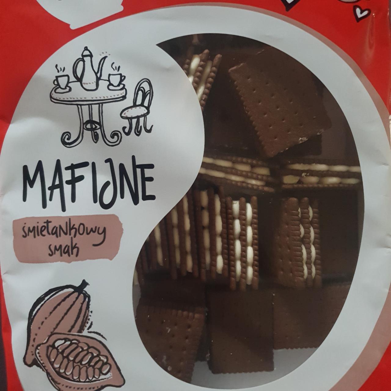 Фото - Какао-печиво з кремом зі смаком вершків 43% Mafijne Black Twoje Słodkie Chwile