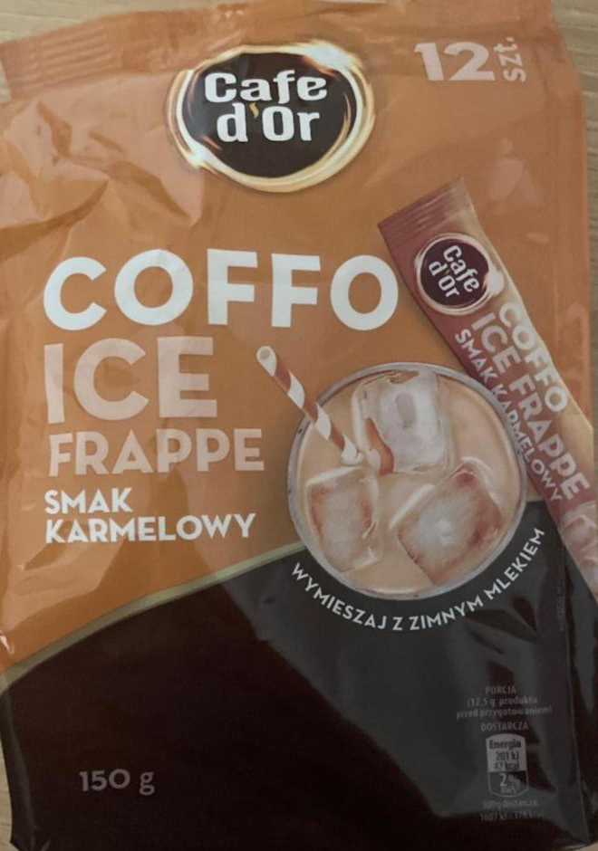 Фото - Кава Ice frappe зі смаком карамелі Cafe D'Or
