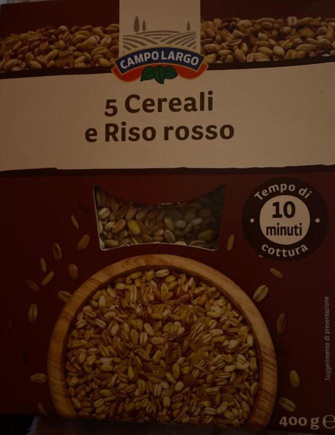 Фото - 5 Cereale e Riso rosso Campo largo