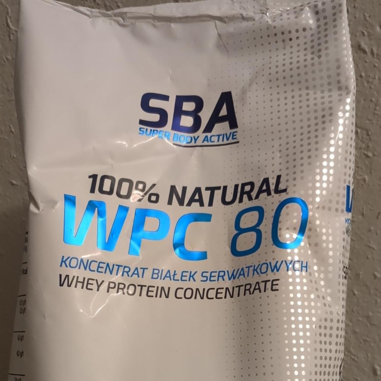 Фото - Протеїн 100% Natural WPC 80 SBA
