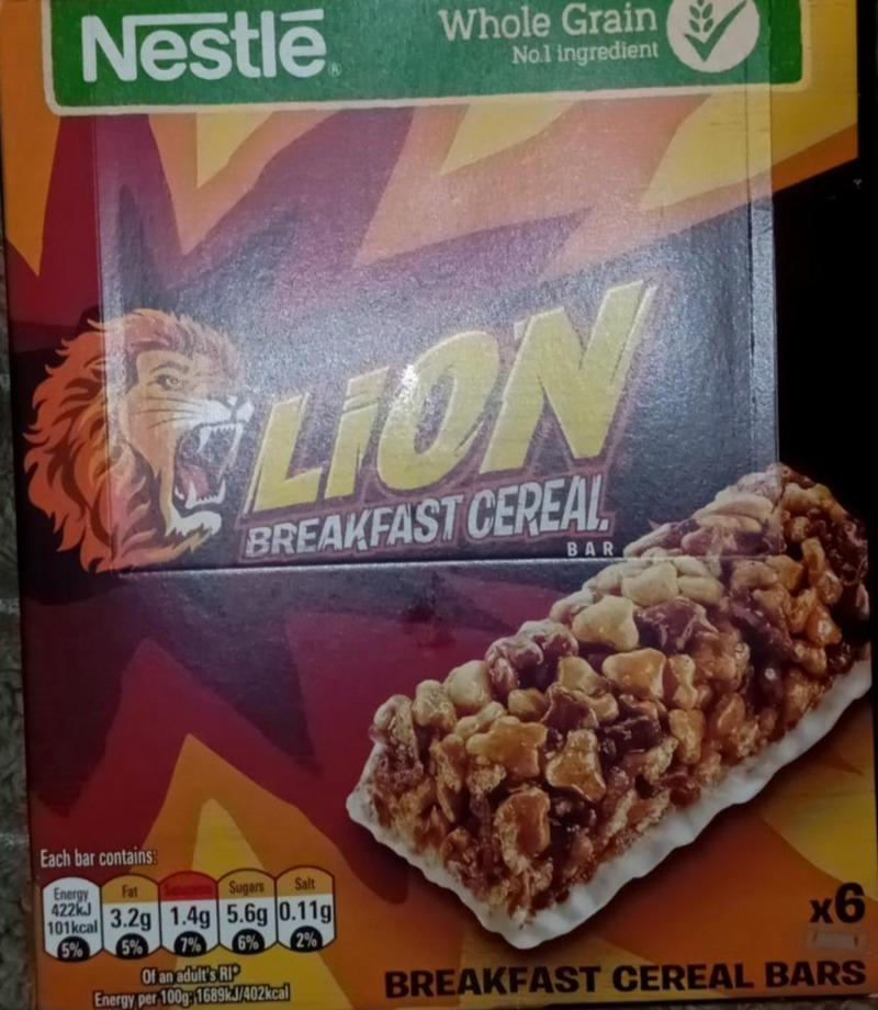 Фото - Lion breakfast céréales bar Nestlé