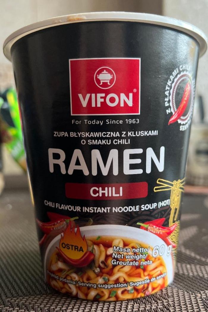 Фото - Суп з локшиною зі смаком чілі Ramen Chili Vifon