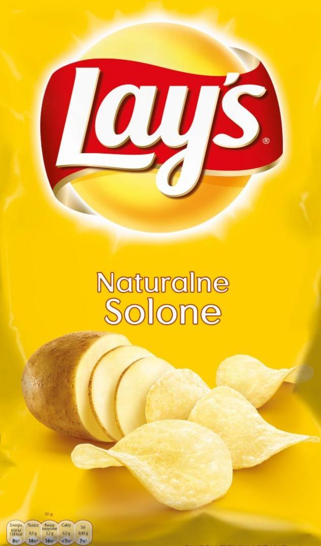 Фото - Чіпси картопляні солоні натуральні Lay's