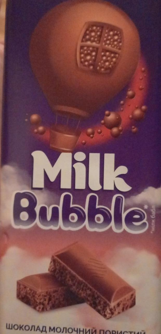 Фото - Шоколад молочний пористий Milk Bubble Своя лінія