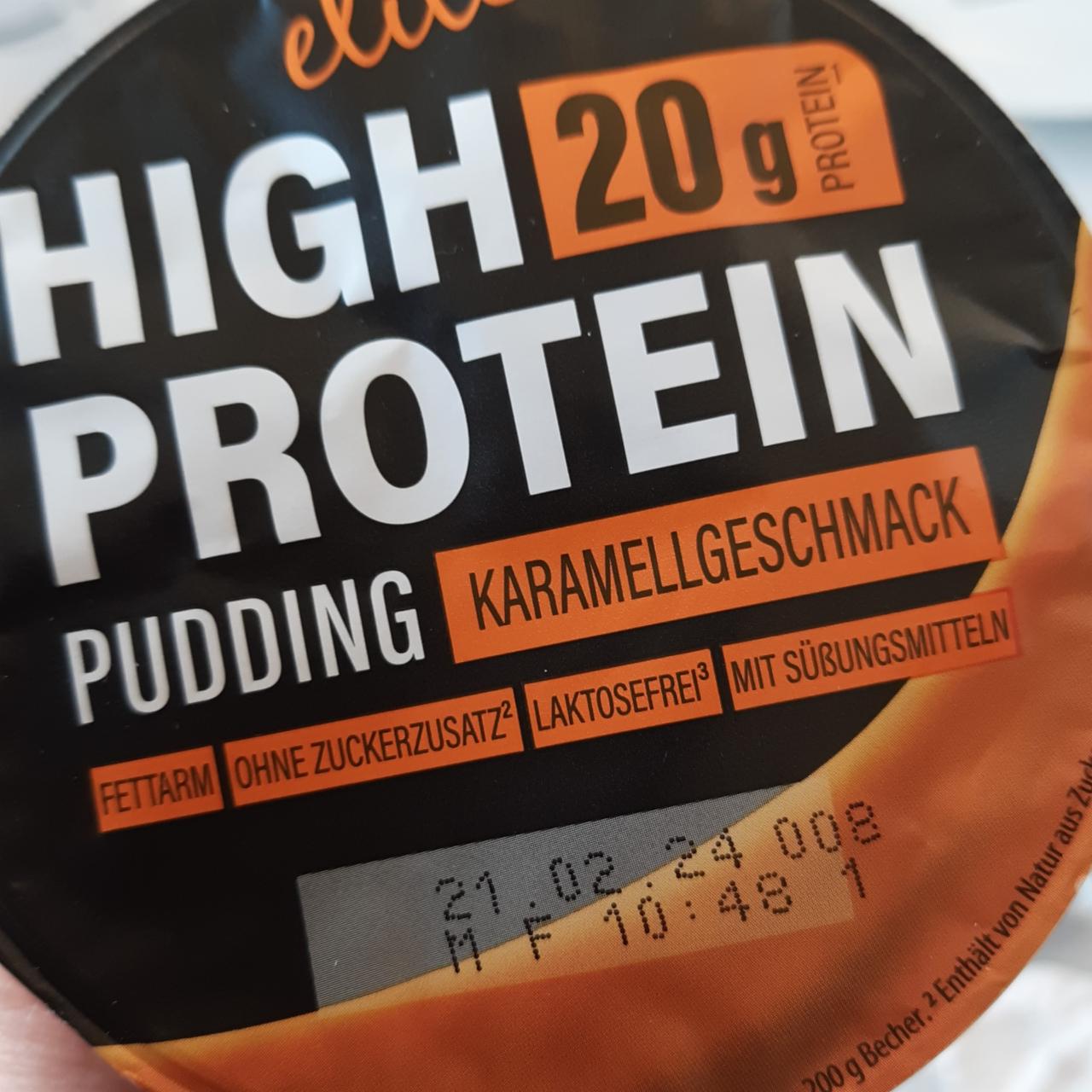 Фото - High protein pudding smak karmelowy Elite