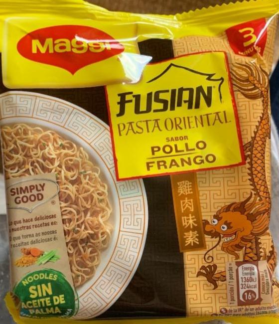 Фото - Локшина швидкого приготування Pasta Oriental Sabor Pollo Maggi