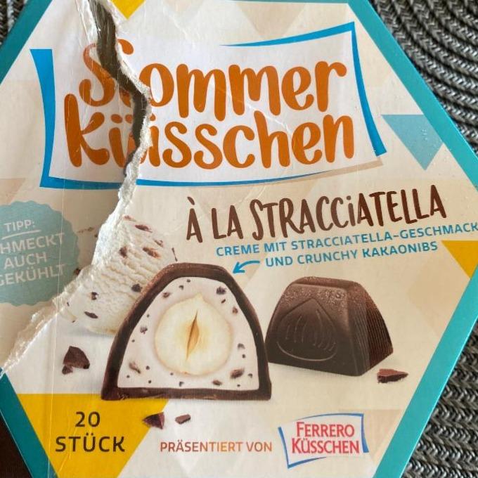 Фото - Шоколадні цукерки Sommer Kusschen Stracciatella Ferrero
