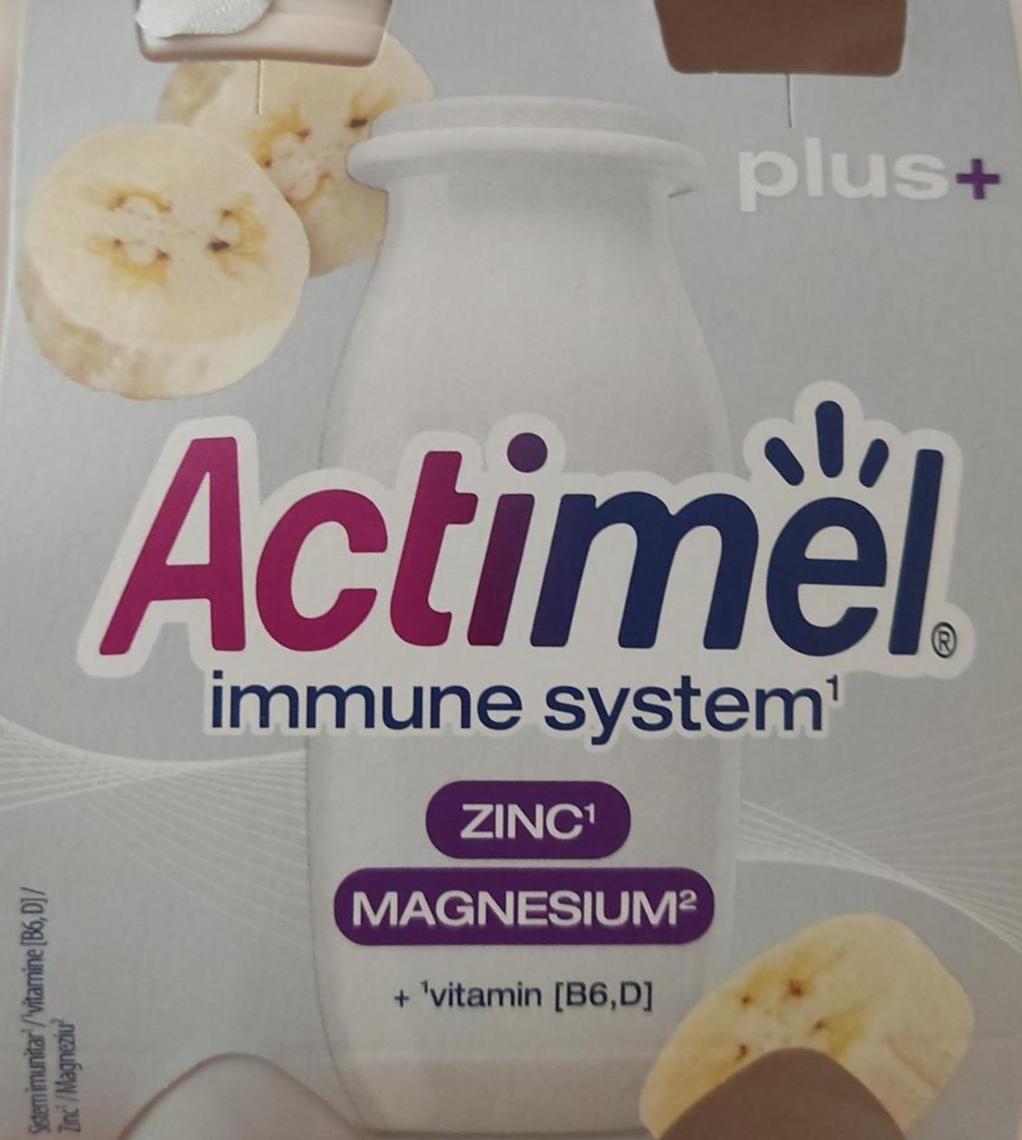 Фото - Actimel immune system Zinc Magnesium Actimel