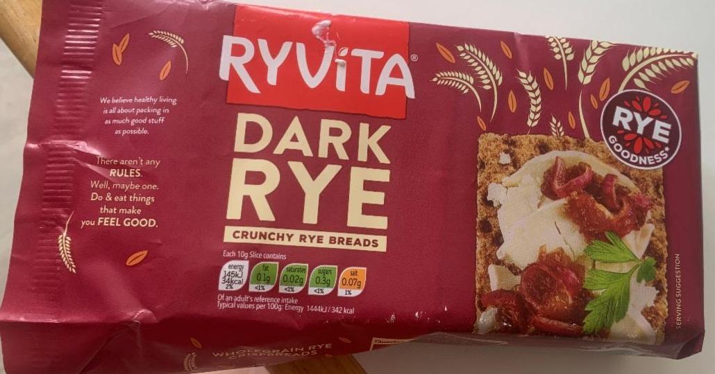 Фото - Dark rye crunchy Rey breads Ryvita
