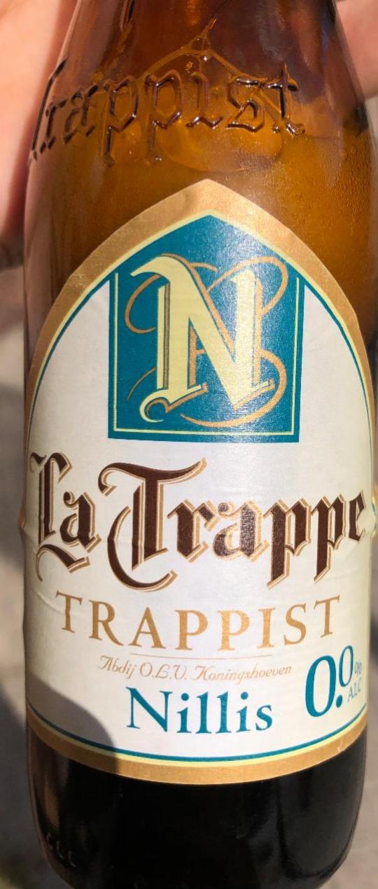 Фото - Пиво безалкогольне 0% La Trappe Nillis
