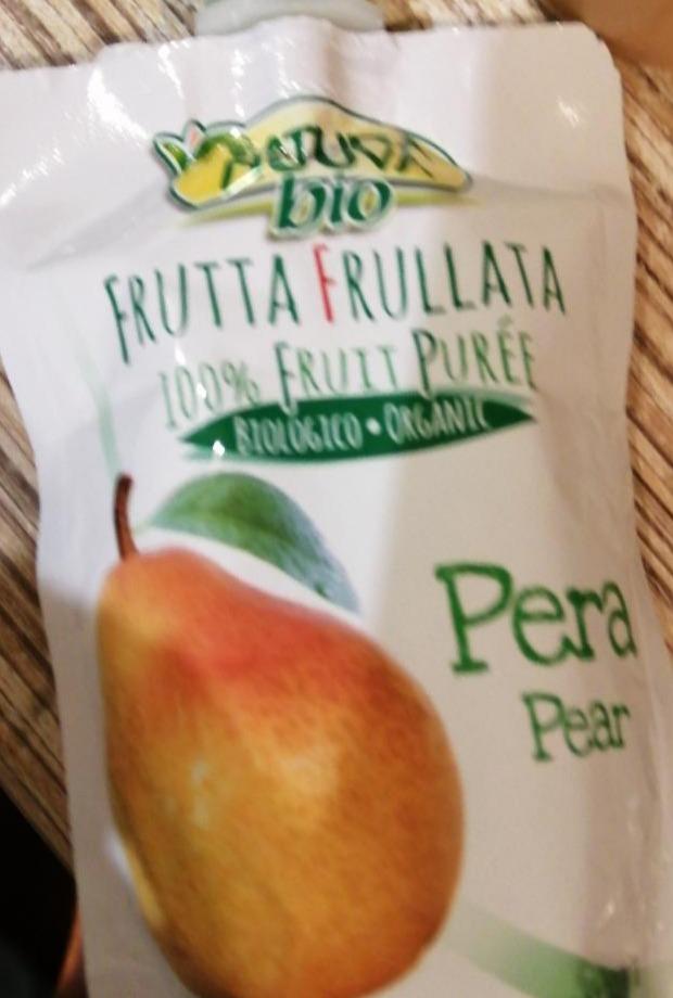 Фото - дитяче харчування Frutta Frullata груша Natura nuova