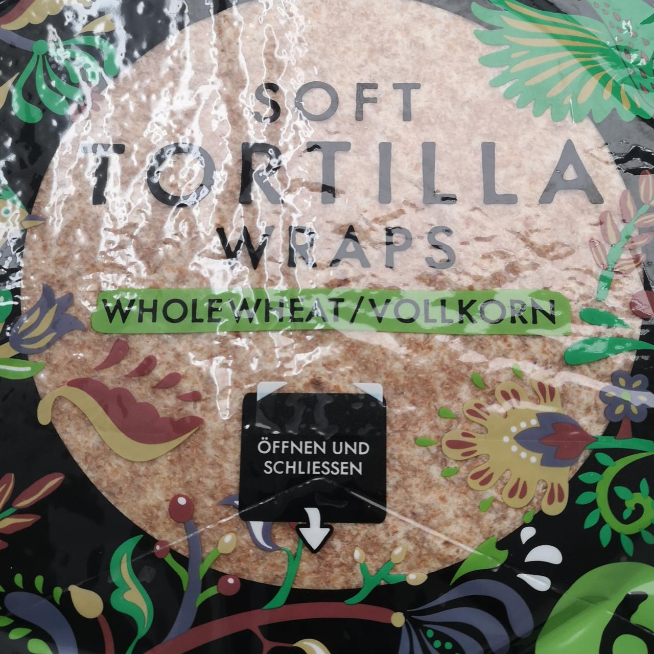 Фото - Soft Tortilla Wraps Whole Wheat La Fiesta Mexico