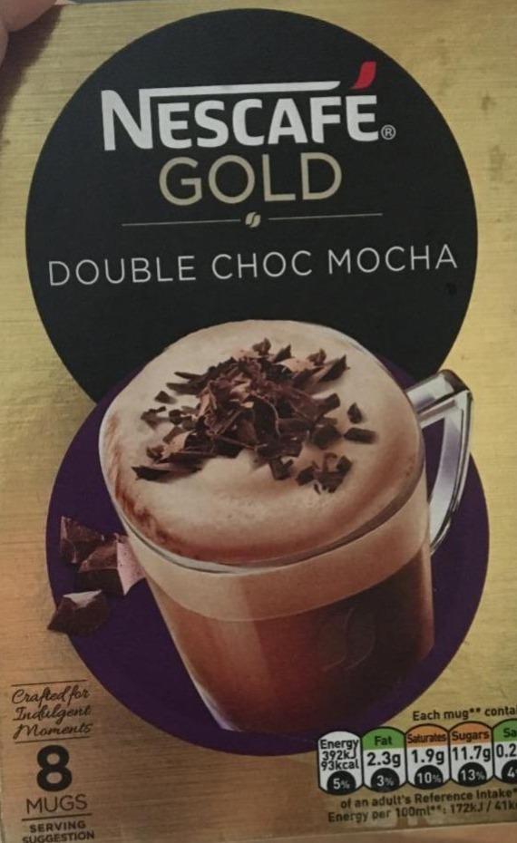 Фото - Напій кавовий розчинний Nescafe Gold double choc mocha