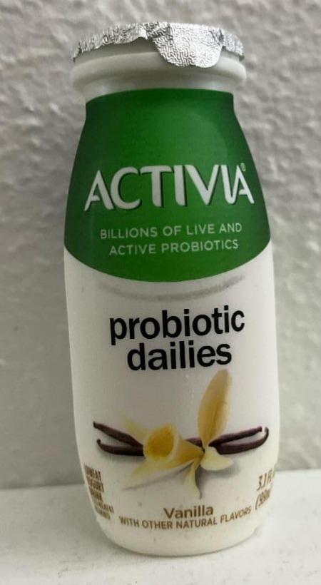 Фото - Activia probiotic dailies vanilla