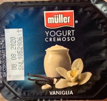 Фото - Вершково-ванільний йогурт Müller