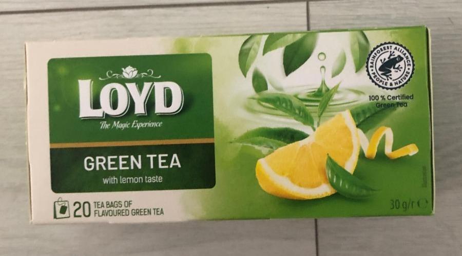 Фото - Чай зелений з м'ятою Loyd