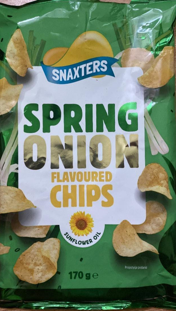 Фото - Ароматизовані чипси Spring Onion Snaxters