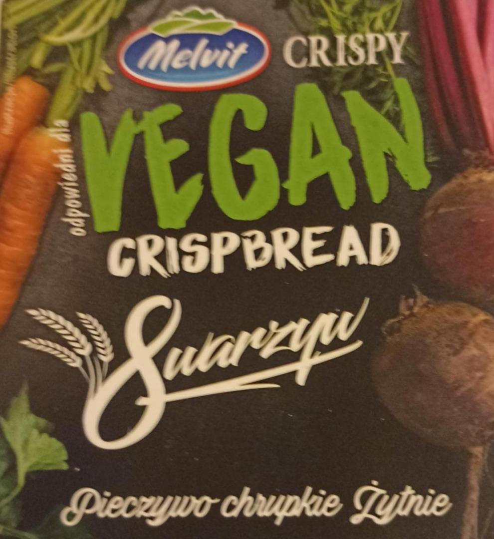 Фото - Хлібці Vegan хрусткі з 8 овочами Melvit