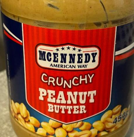 Фото - Арахісова паста Crunchy Peanut butter McEnnedy American Way