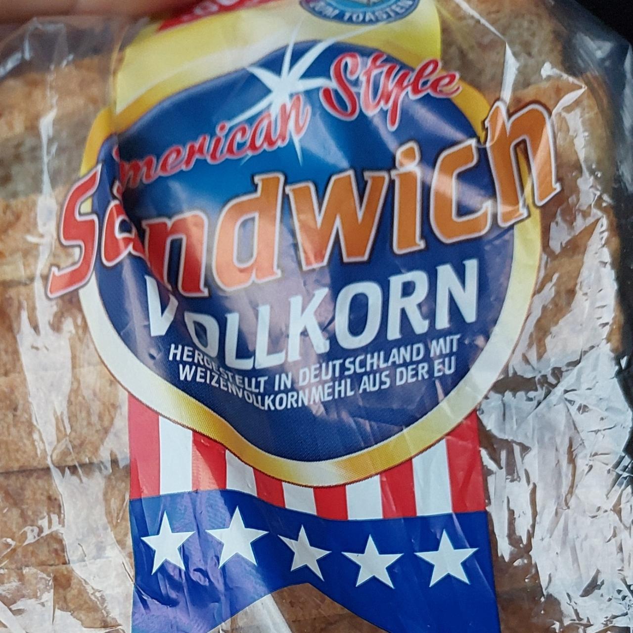Фото - Хліб пшеничний American Style Sandwich Vollkorn Gut&Günstig