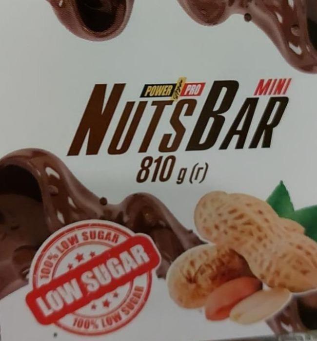 Фото - Цукерки Nuts Bar mini з карамеллю та смаженим арахісом з низьким вмістом цукру Глазуровані Healthy Meal
