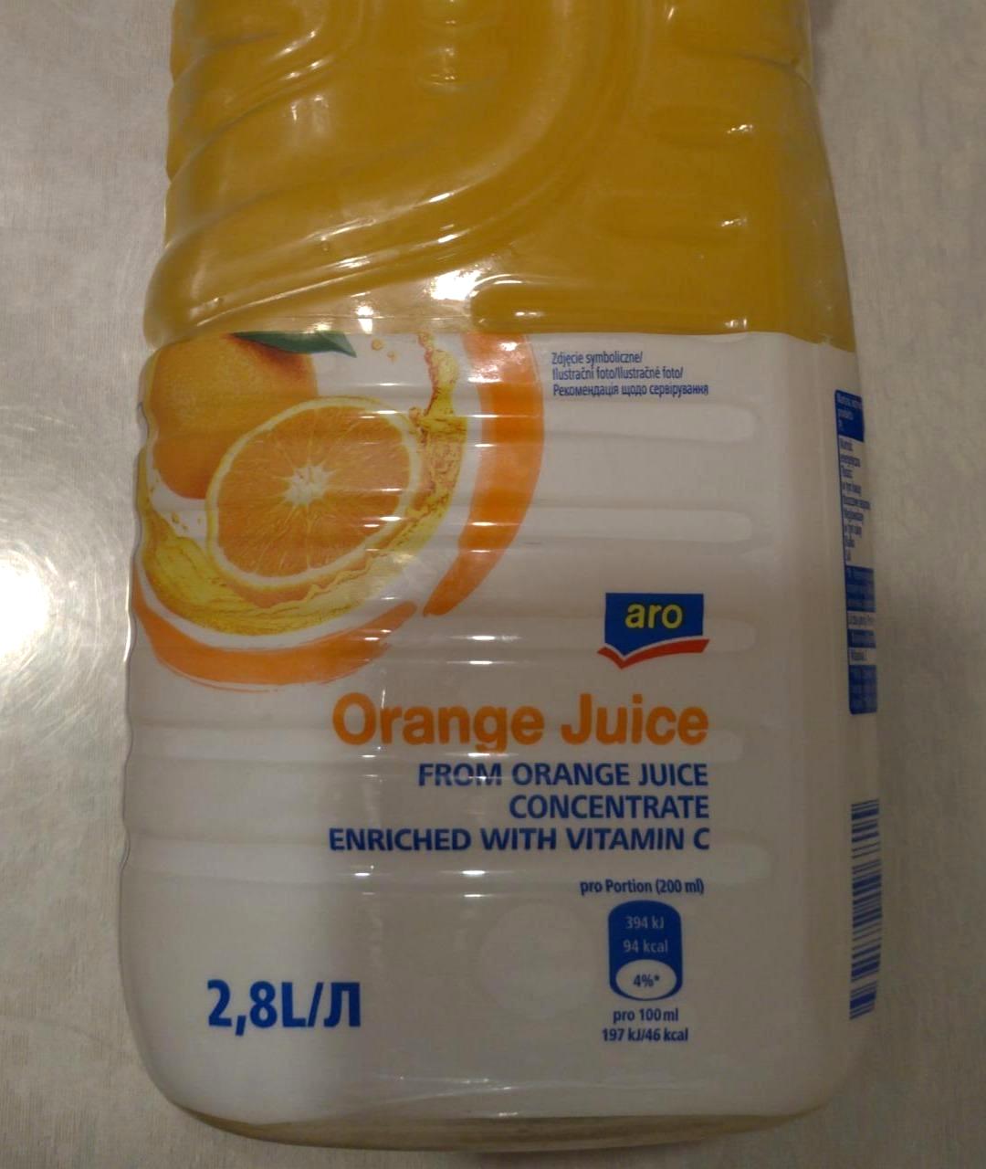 Фото - Сік концентрат з апельсинового соку Orange Juice Concentrate Aro