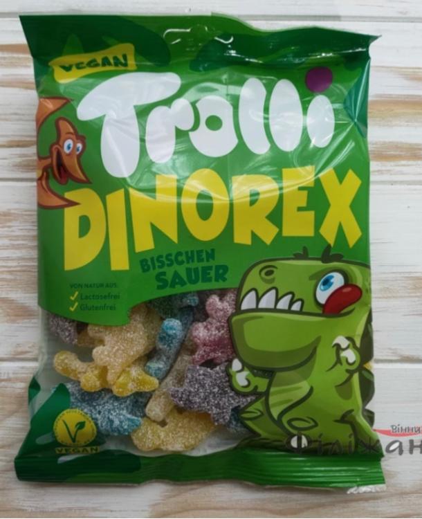 Фото - цукерки жувальні Dinorex Trolli