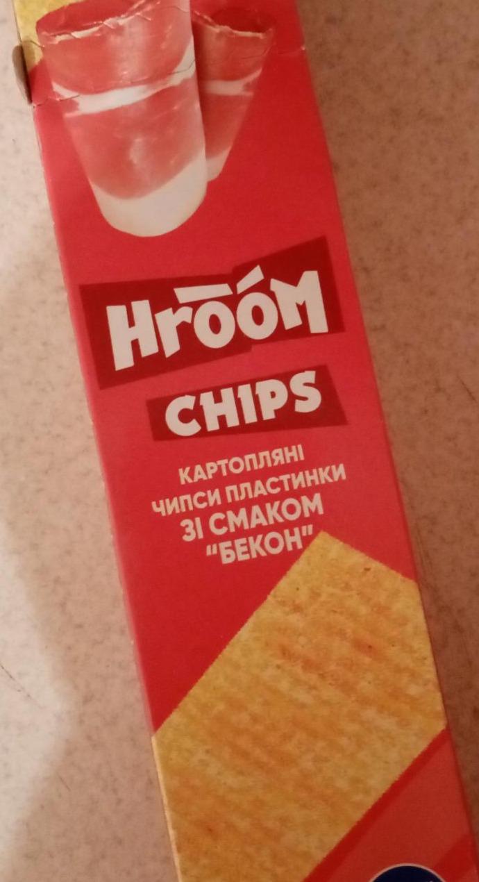 Фото - Картопляні чіпси зі смаком бекону Hroom!