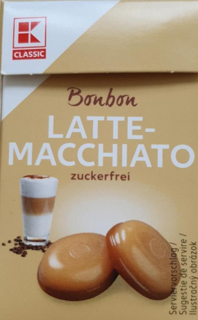 Фото - Лате Latte Macchiato Bonbon - без цукру Kaufland