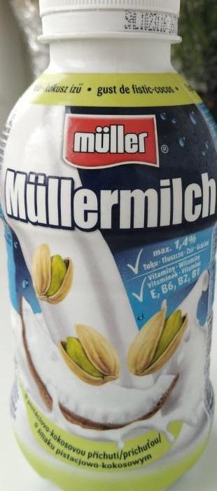 Фото - Коктель фісташково-молочний mullermilch Müller