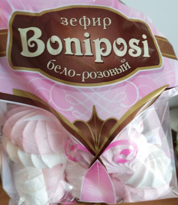 Фото - зефир Boniposi бело розовый