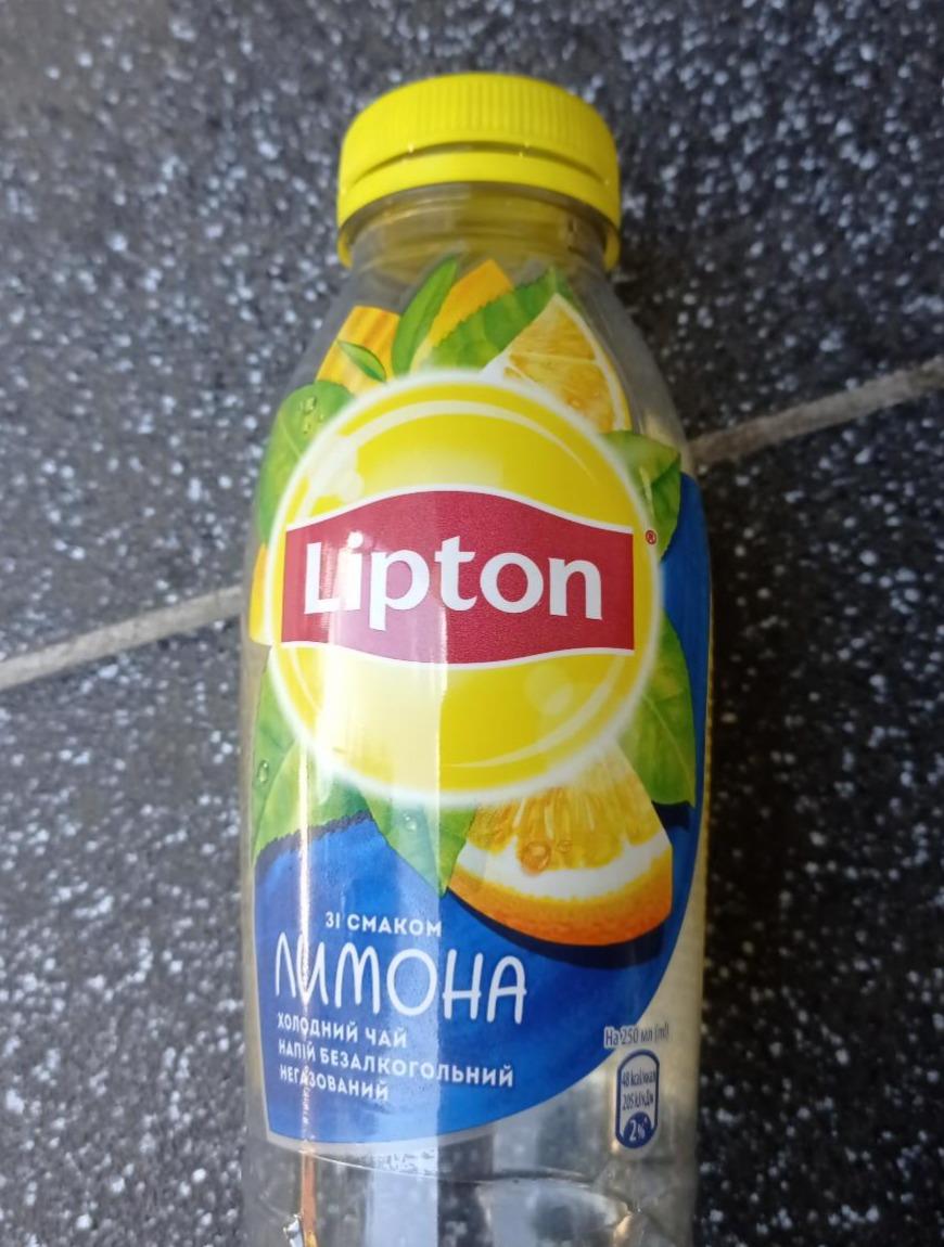 Фото - Холодний чай безалкогольний негазований зі смаком лимону Lipton