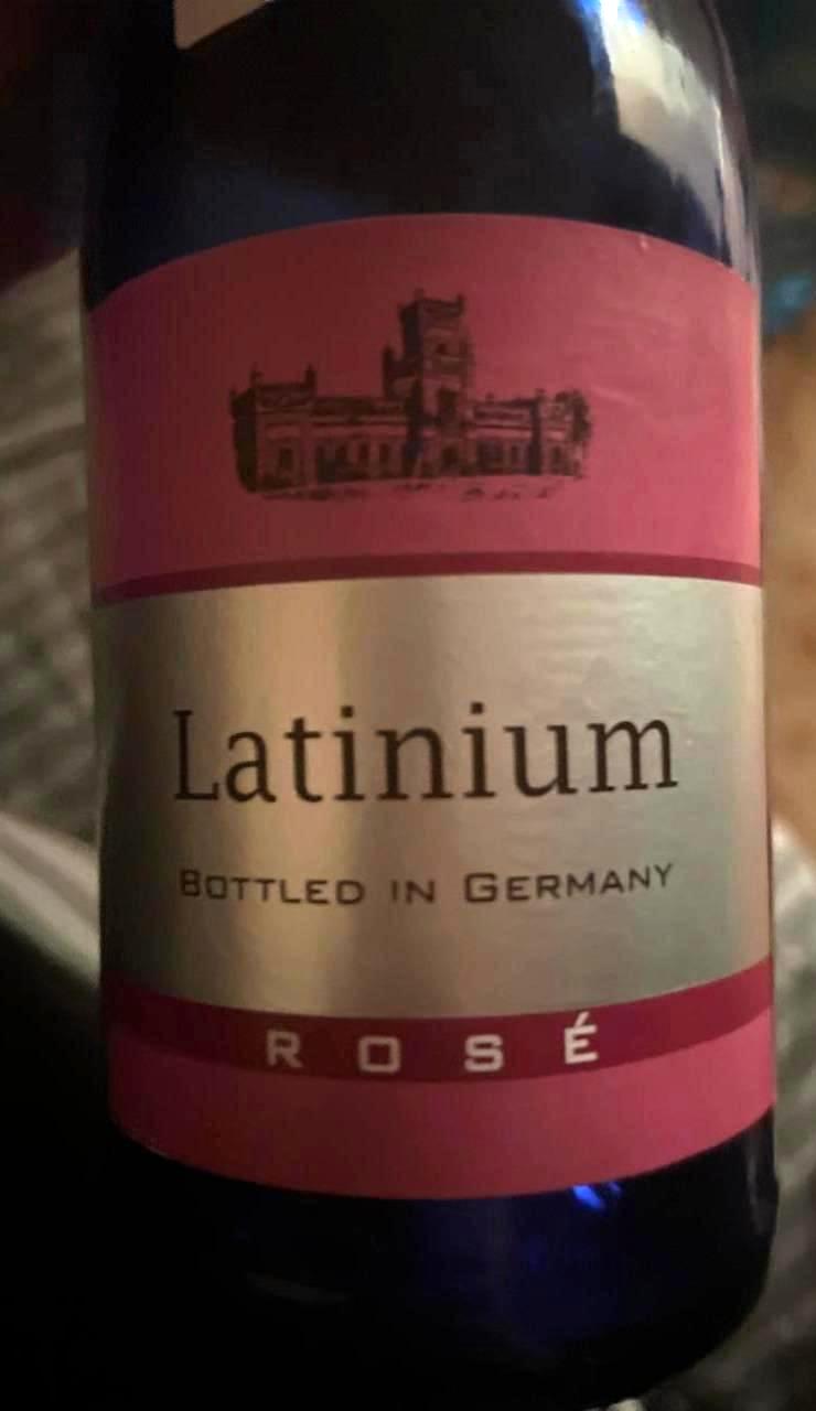 Фото - Вино ігристе 8.5% на основі вина рожевий напівсолодкий газований Sparkling Rose Latinium