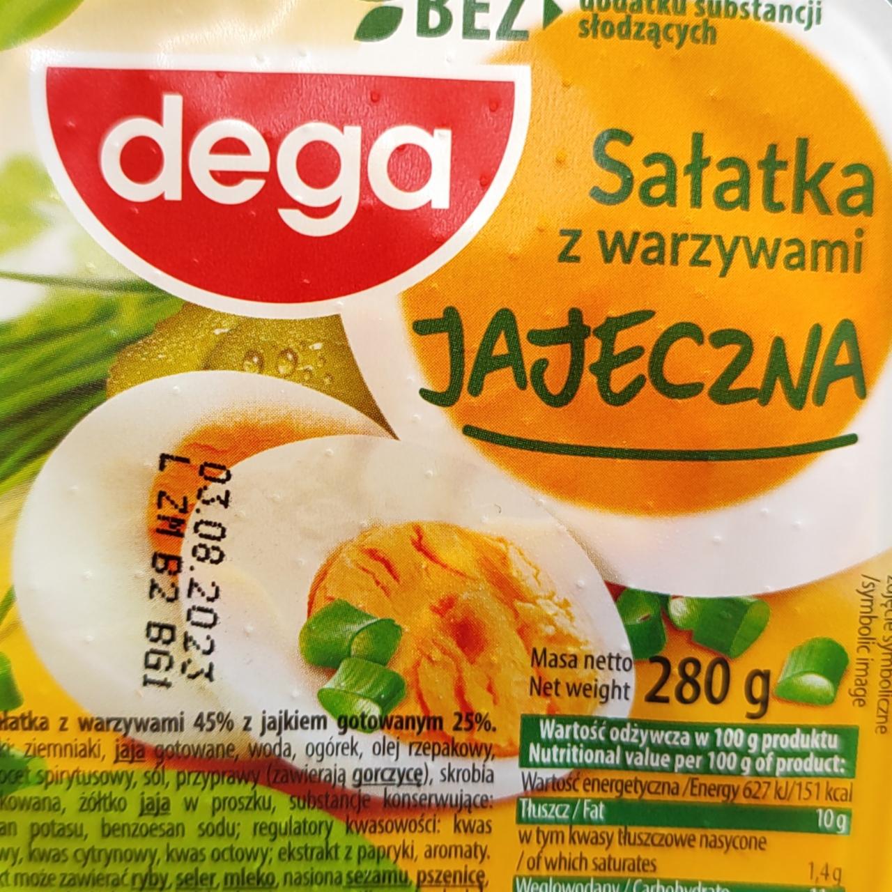 Фото - Салат з овочами яєчний Salatka Jajeczna Dega