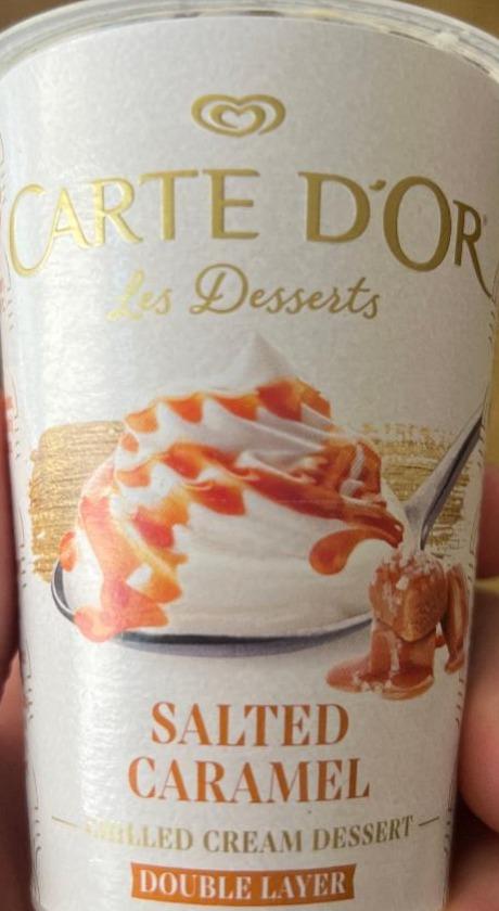 Фото - Les Desserts Salted caramel cream dessert Carte d'Or