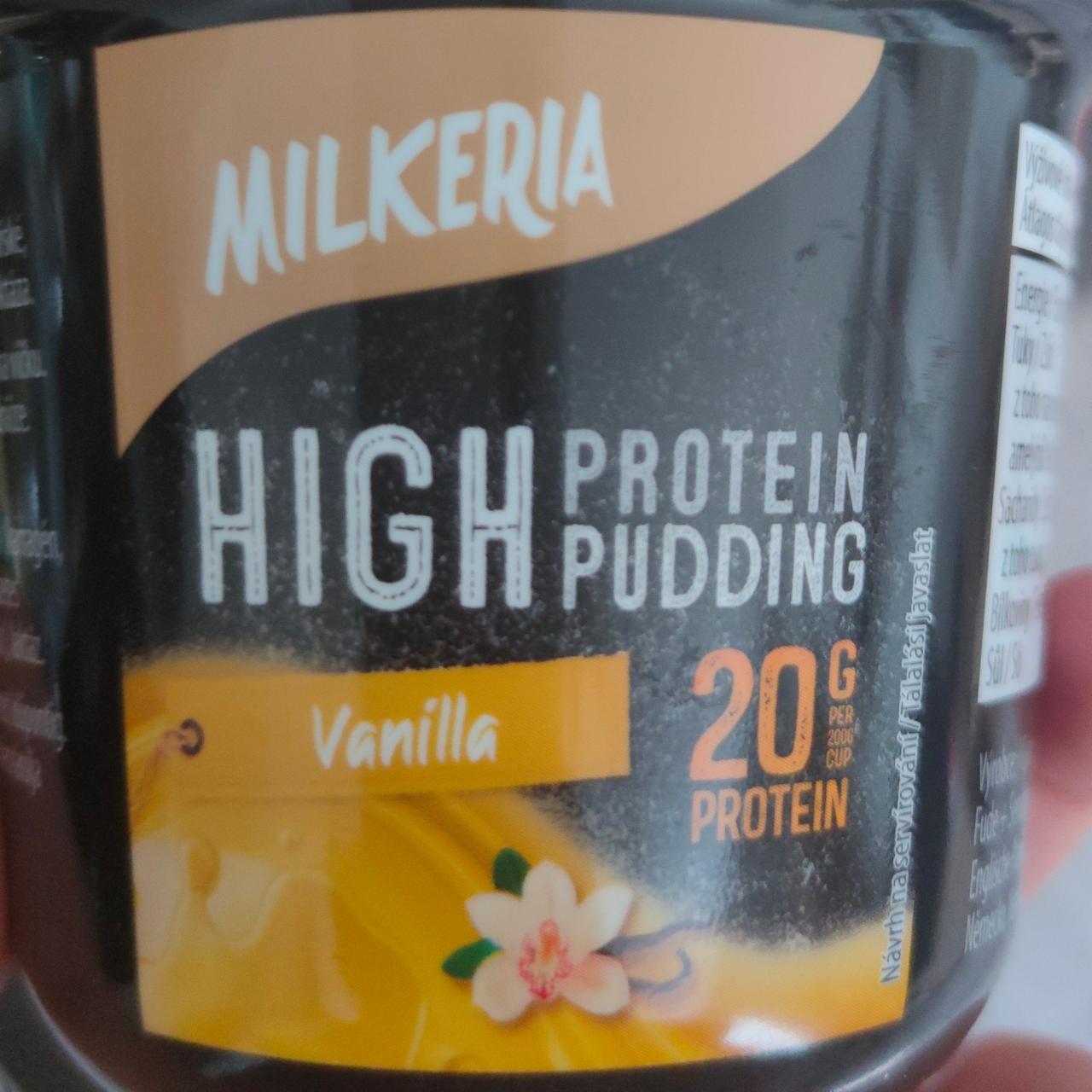 Фото - High protein pudding Vanilla Milkeria
