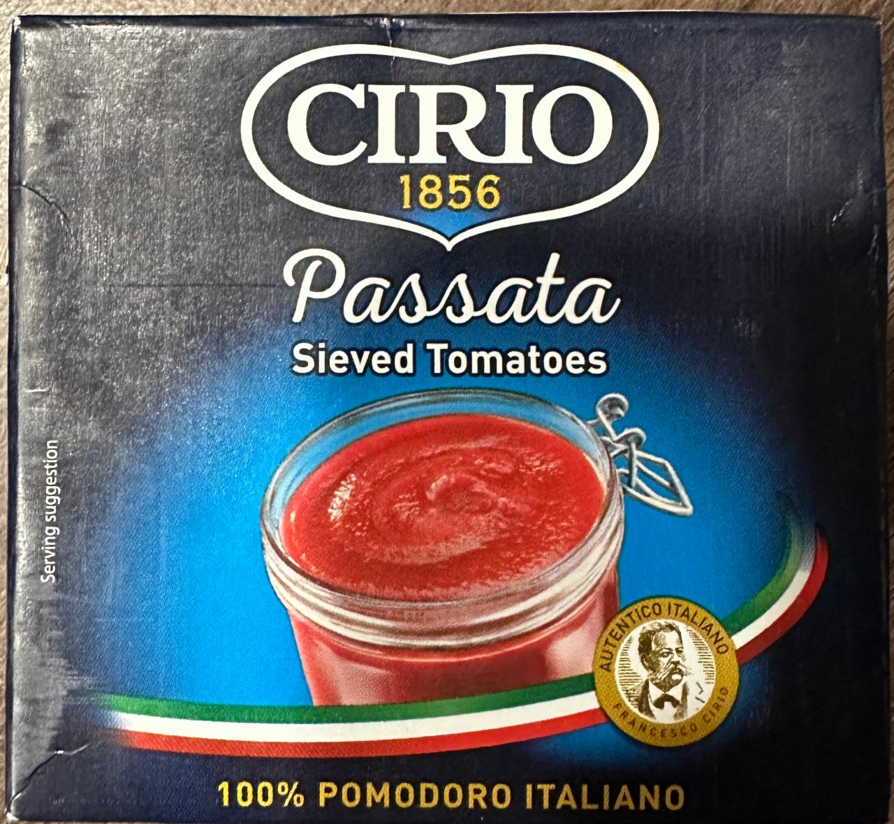 Фото - Passata Sieved Tomatoes CIRIO