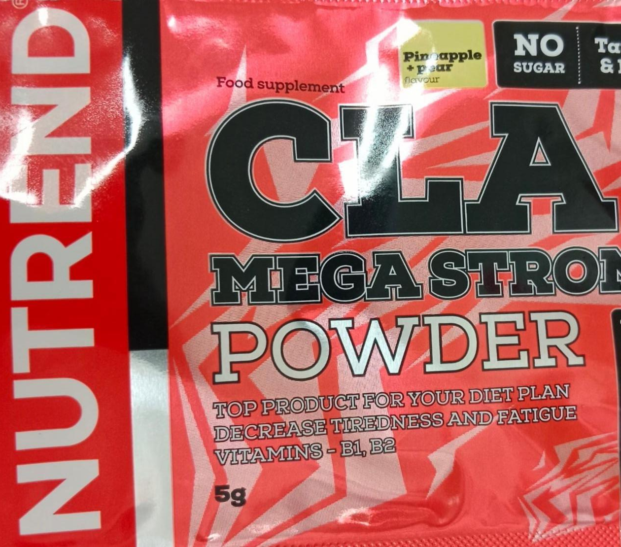 Фото - Протеїн CLA Mega Strong Powder ананас+груша Nutrend