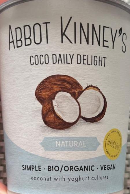 Фото - Продукт з ферментованого кокосу органічний Daily Delight Abbot Kinneys