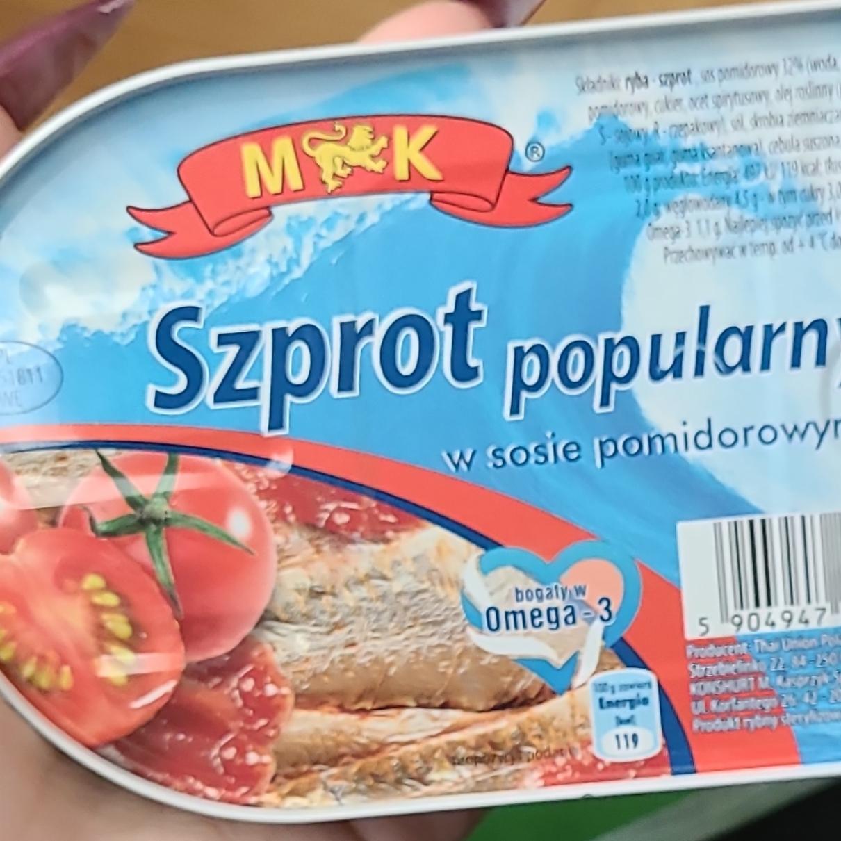 Фото - Szprot popularny w sosie pomidorowym MK