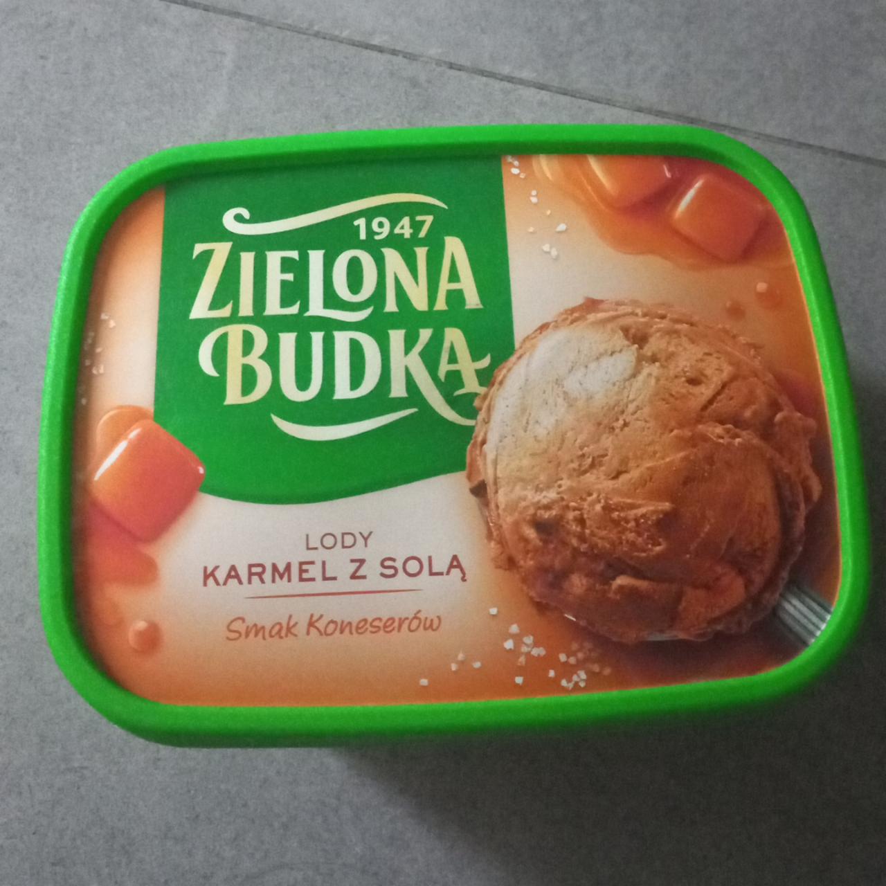 Фото - Морозиво зі смаком солона карамель Zielona Budka