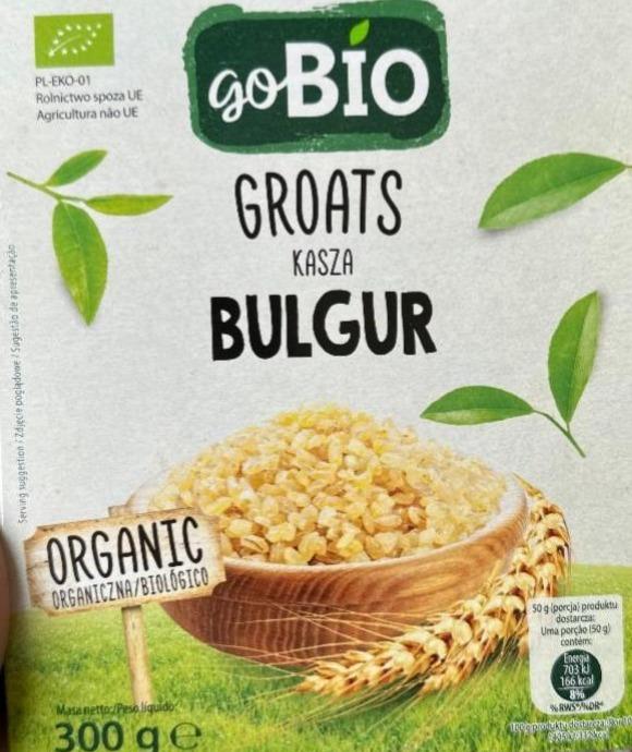 Фото - Крупа екологічна Bulgur з твердих сортів пшениці go Bio