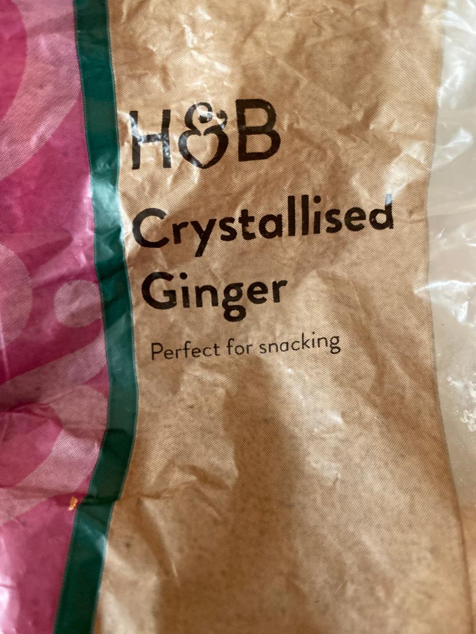 Фото - Імбир сушений з цукром Crystallised Ginger Holland & Barrett