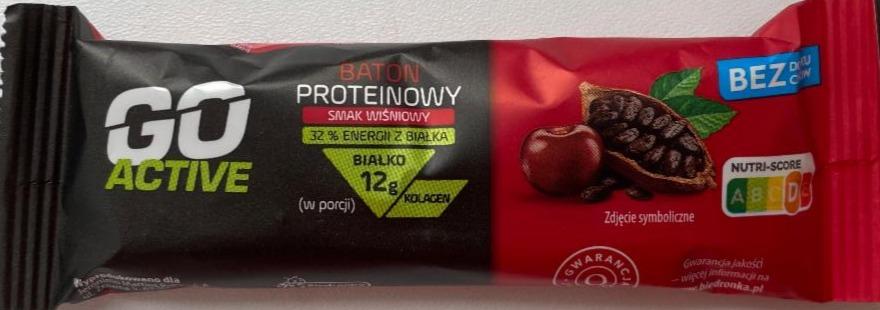 Фото - Baton proteinowy smak wiśniowy GO ACTIVE