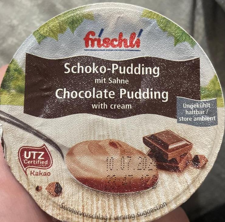 Фото - Shoko-Pudding mit Sahne Frischli