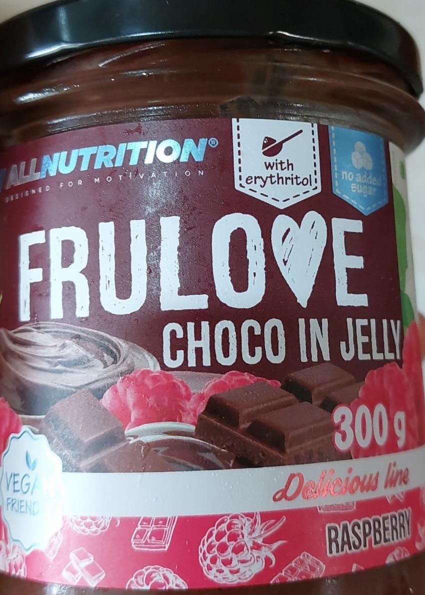 Фото - FruLove Choco in Jelly Raspberry Allnutrition